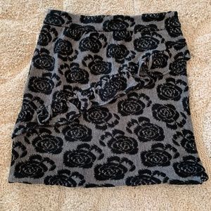 Cute Ruffles and Roses Skirt